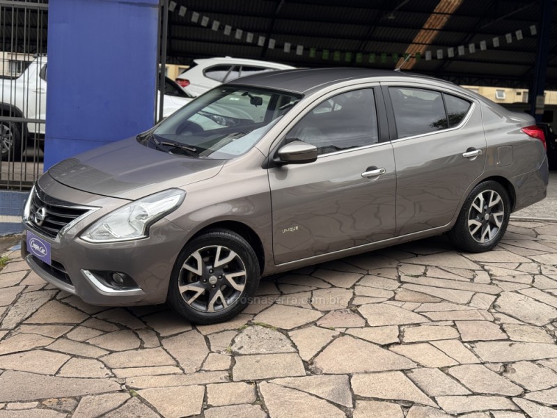 versa 1.6 16v flex unique 4p manual 2016 caxias do sul