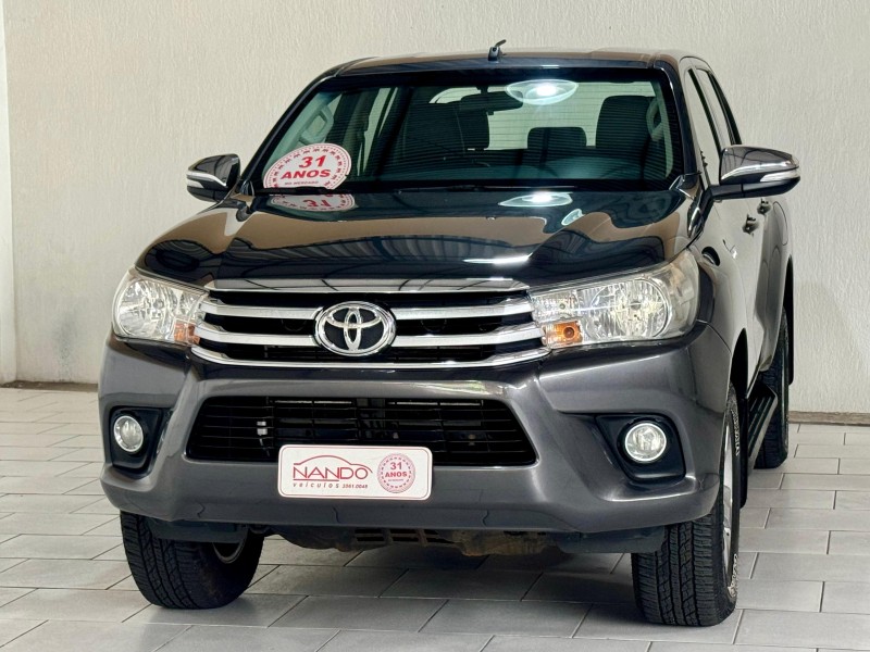 hilux 2.8 srv 4x4 cd 16v diesel 4p automatico 2016 estancia velha