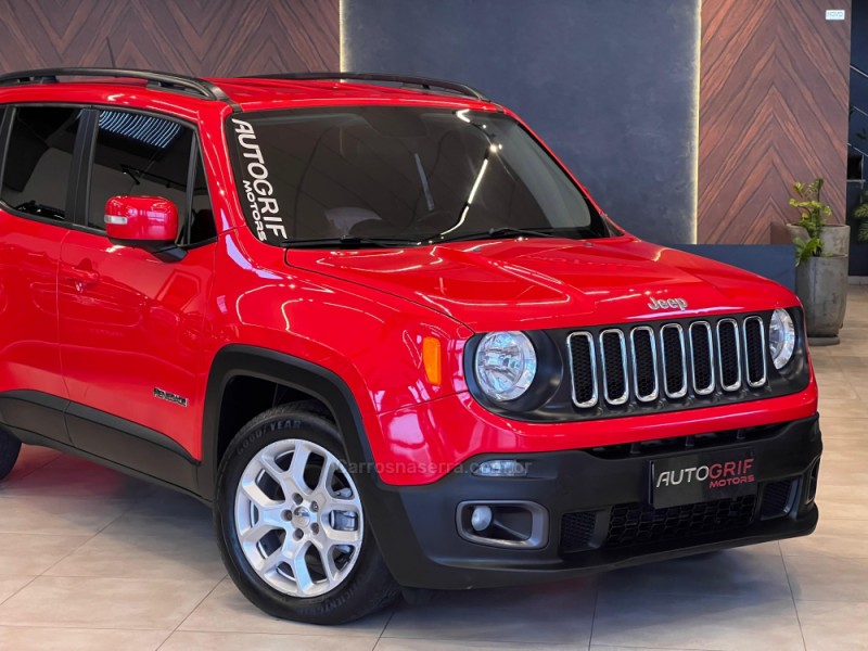 RENEGADE 1.8 16V FLEX LONGITUDE 4P AUTOMÁTICO - 2016 - CAMPO BOM