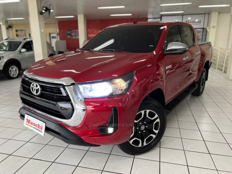 hilux 2.7 srv 4x4 cd 16v flex 4p automatico 2020 caxias do sul