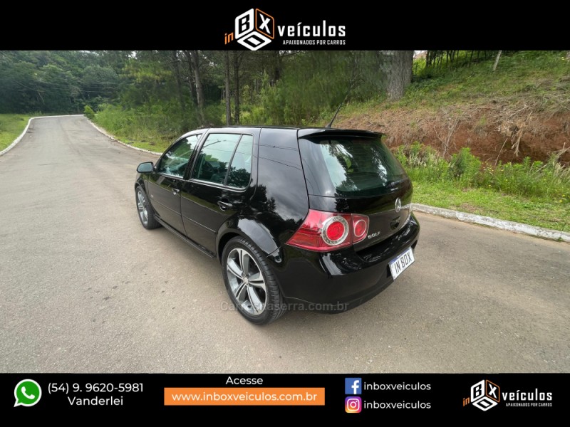 GOLF 1.6 MI TECH 8V FLEX 4P MANUAL - 2009 - GRAMADO