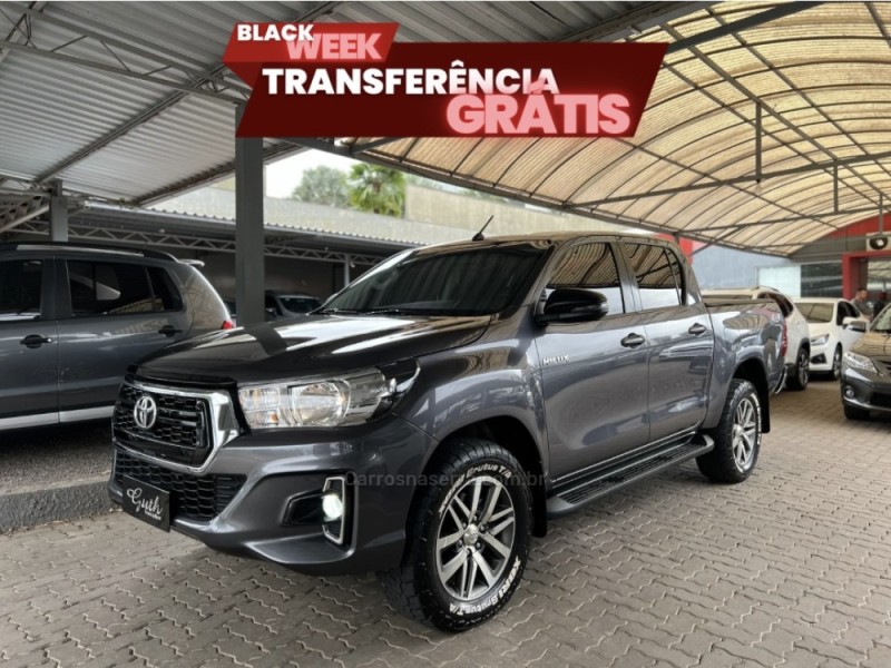 HILUX 2.8 SR 4X4 CD 16V DIESEL 4P AUTOMÁTICO - 2019 - BOM PRINCíPIO