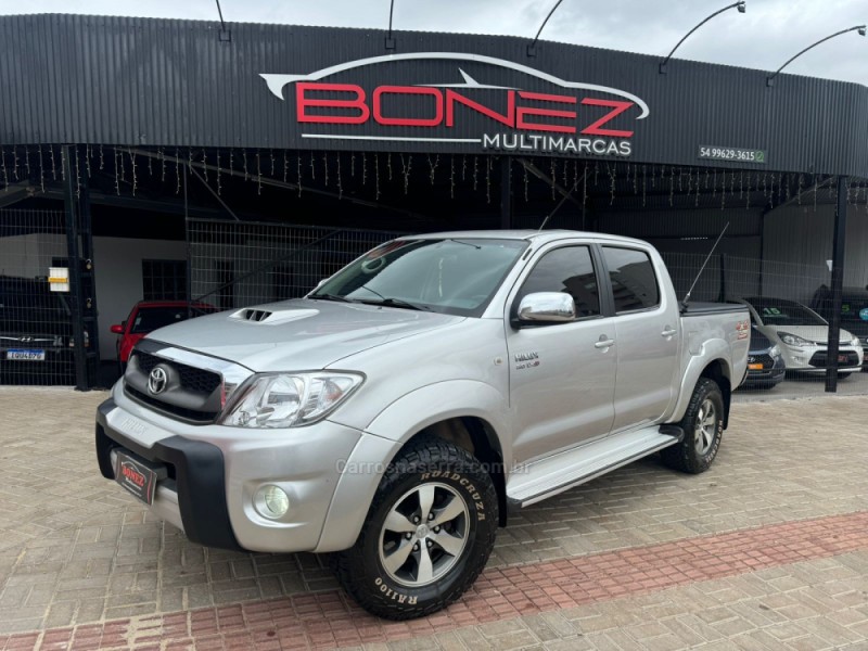 hilux 3.0 srv 4x4 cd 16v turbo intercooler diesel 4p automatico 2010 tapejara