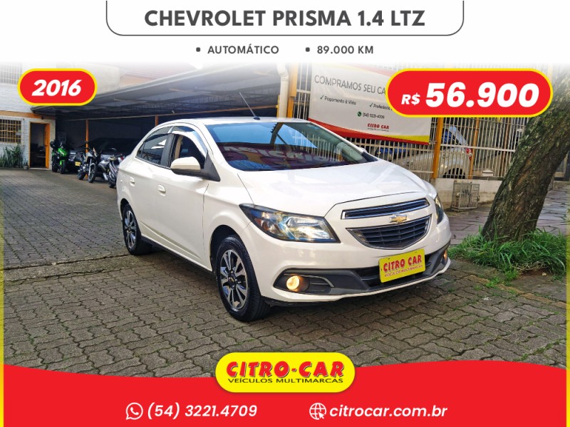 PRISMA 1.4 MPFI LTZ 8V FLEX 4P AUTOMÁTICO