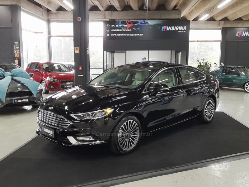 fusion 2.0 titanium gtdi ecoboost awd automatico 2018 caxias do sul