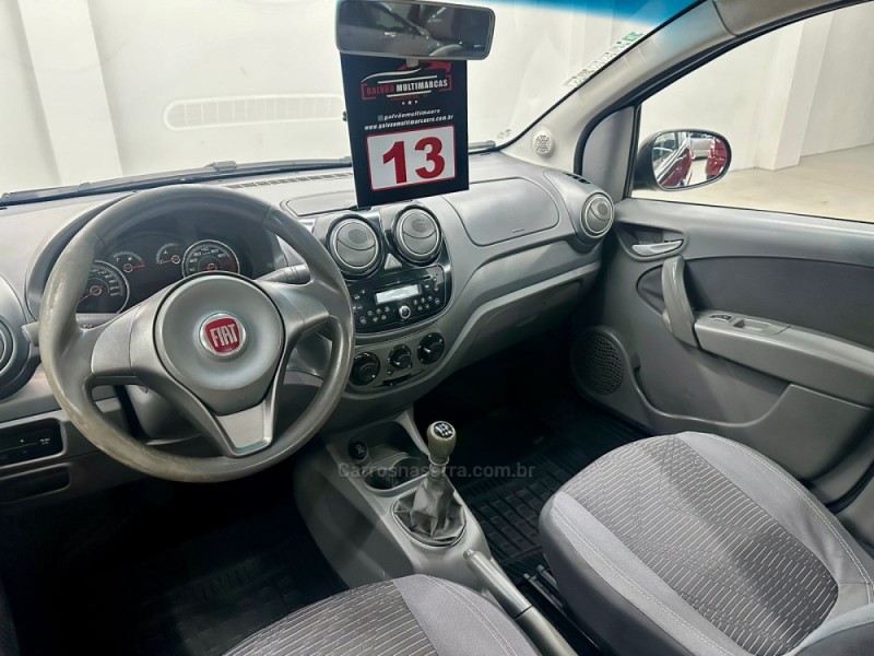 PALIO 1.0 MPI ATTRACTIVE 8V FLEX 4P MANUAL - 2013 - CAXIAS DO SUL