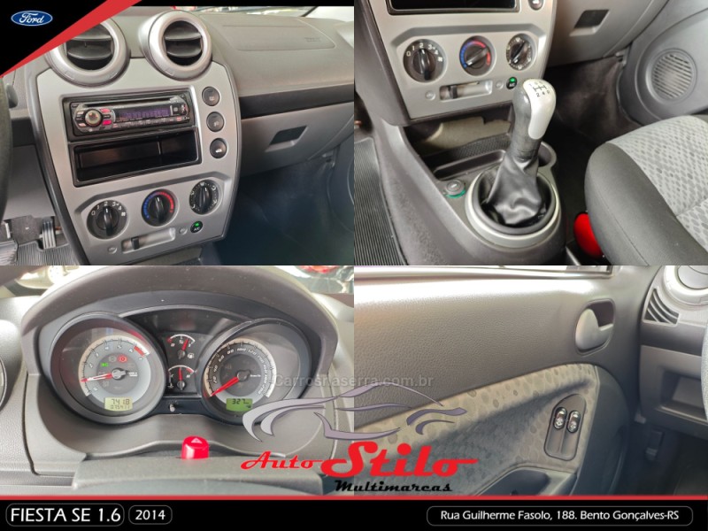 FIESTA 1.6 ROCAM SE 8V FLEX 4P MANUAL - 2014 - BENTO GONçALVES