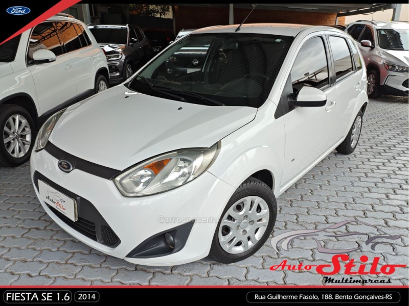 fiesta 1.6 rocam se 8v flex 4p manual 2014 bento goncalves