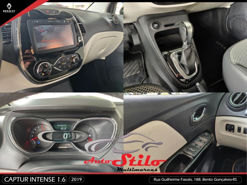 CAPTUR 1.6 16V FLEX INTENSE AUTOMÁTICO - 2019 - BENTO GONçALVES