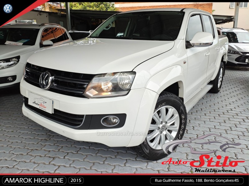 AMAROK 2.0 HIGHLINE 4X4 CD 16V TURBO INTERCOOLER DIESEL 4P AUTOMÁTICO