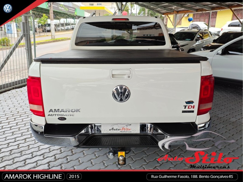 AMAROK 2.0 HIGHLINE 4X4 CD 16V TURBO INTERCOOLER DIESEL 4P AUTOMÁTICO - 2015 - BENTO GONçALVES