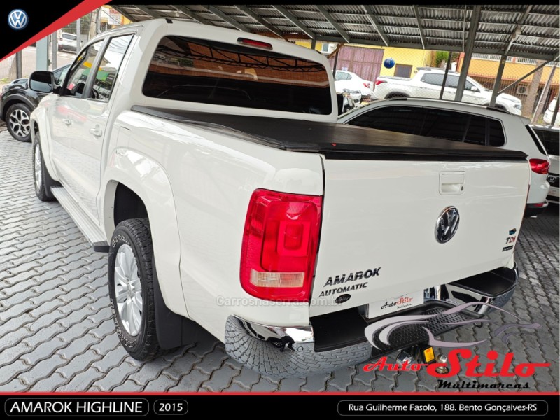 AMAROK 2.0 HIGHLINE 4X4 CD 16V TURBO INTERCOOLER DIESEL 4P AUTOMÁTICO - 2015 - BENTO GONçALVES