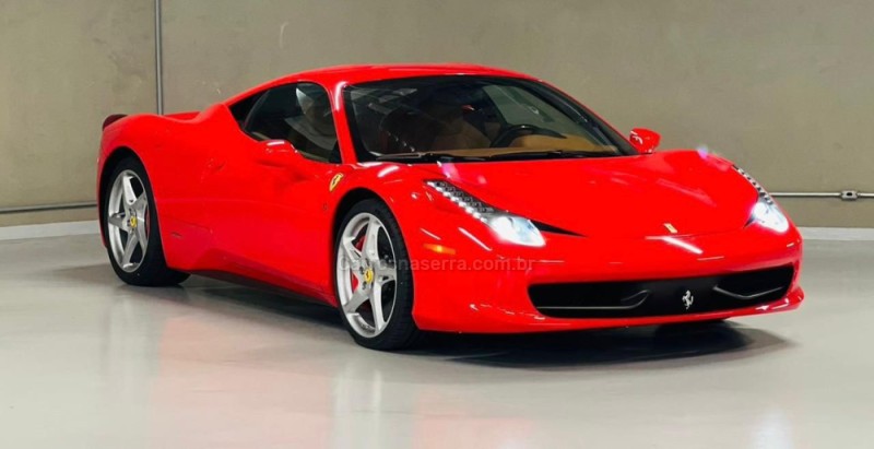 458 ITALIA 4.5 V8 32V GASOLINA 2P AUTOMÁTICO - 2011 - LAJEADO