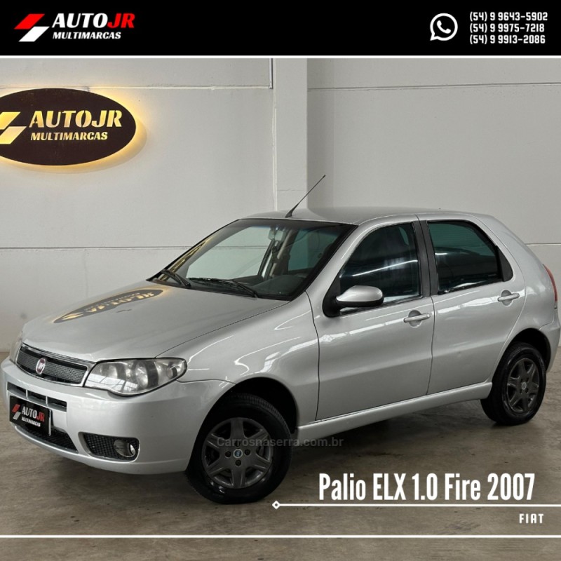 palio 1.0 mpi elx 8v flex 4p manual 2007 vacaria