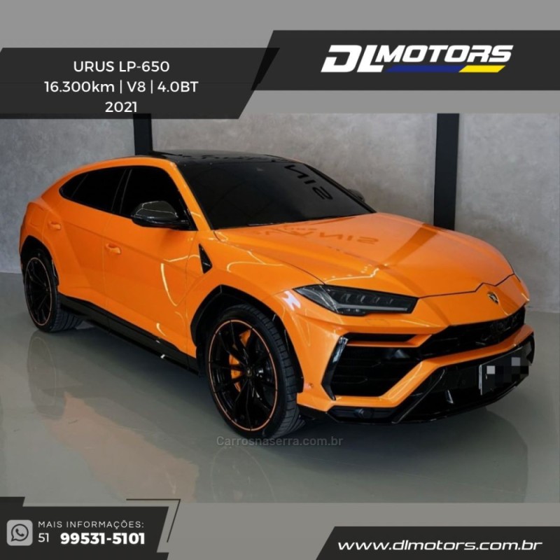 urus 4.0 v8 turbo lp650 4 gasolina 4p automatico 2021 lajeado