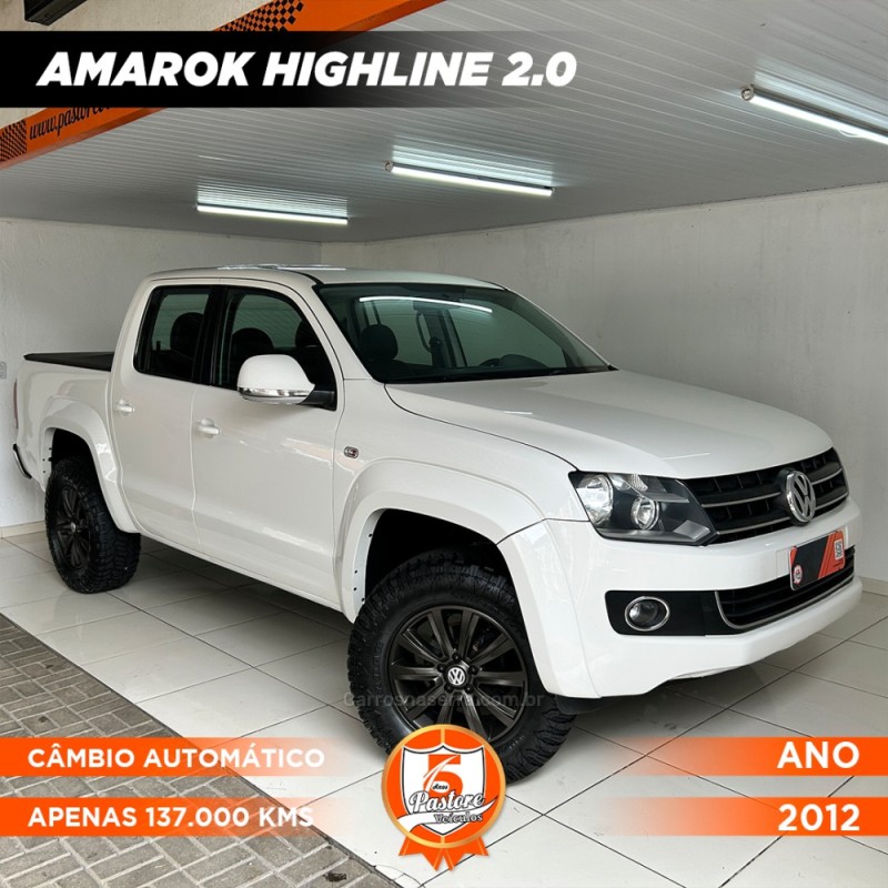 amarok 2.0 highline 4x4 cd 16v turbo intercooler diesel 4p automatico 2012 vacaria