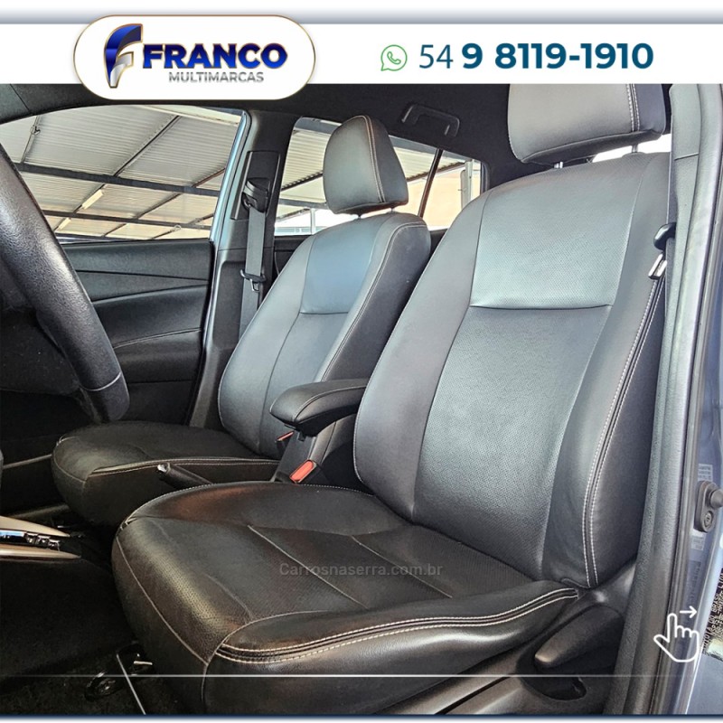 YARIS 1.5 XS 16V FLEX 4P AUTOMÁTICO - 2019 - VACARIA