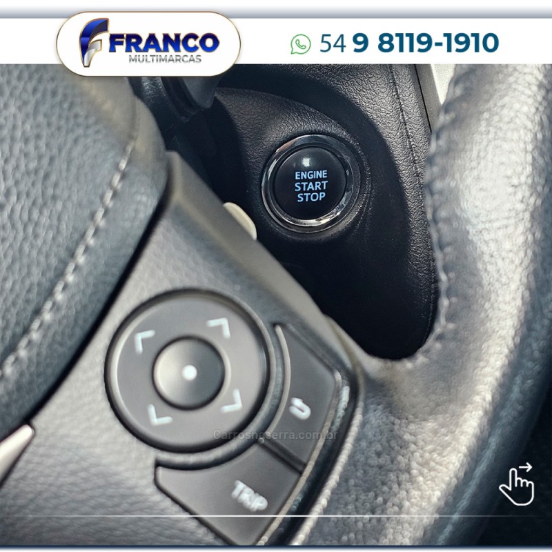 YARIS 1.5 XS 16V FLEX 4P AUTOMÁTICO - 2019 - VACARIA