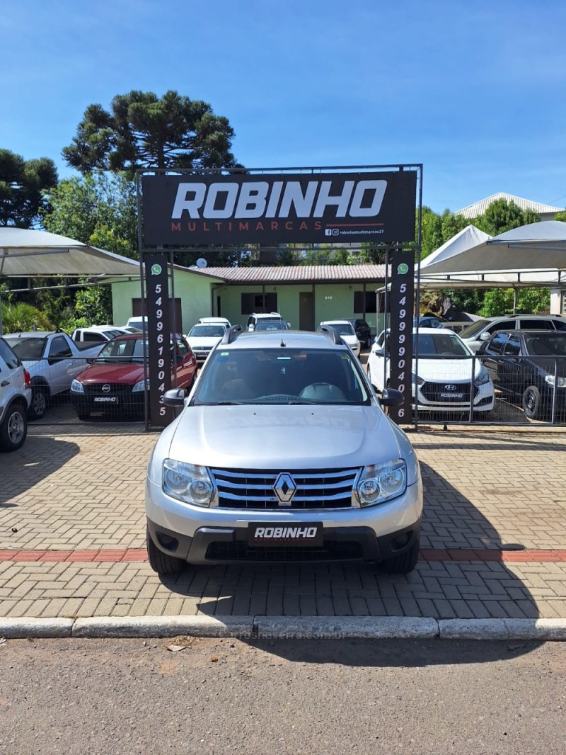 DUSTER 1.6 EXPRESSION 4X2 16V FLEX 4P MANUAL - 2013 - CAMBARá DO SUL