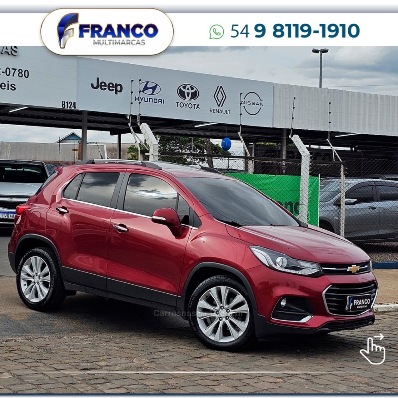 TRACKER 1.4 16V TURBO FLEX PREMIER AUTOMÁTICO - 2018 - VACARIA