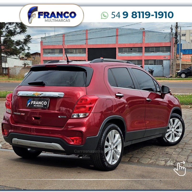 TRACKER 1.4 16V TURBO FLEX PREMIER AUTOMÁTICO - 2018 - VACARIA