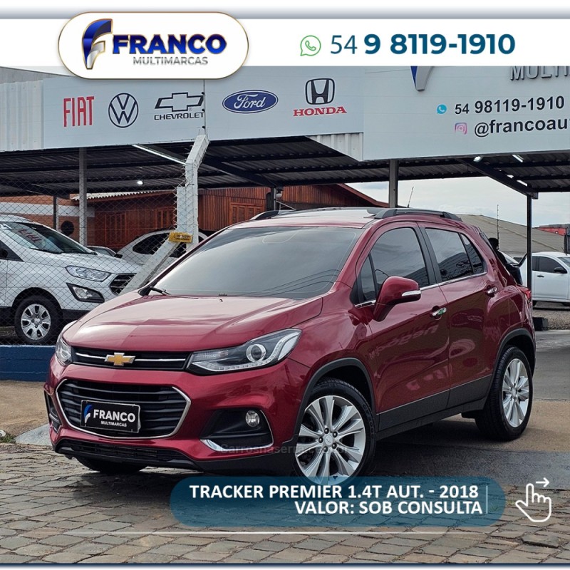 TRACKER 1.4 16V TURBO FLEX PREMIER AUTOMÁTICO