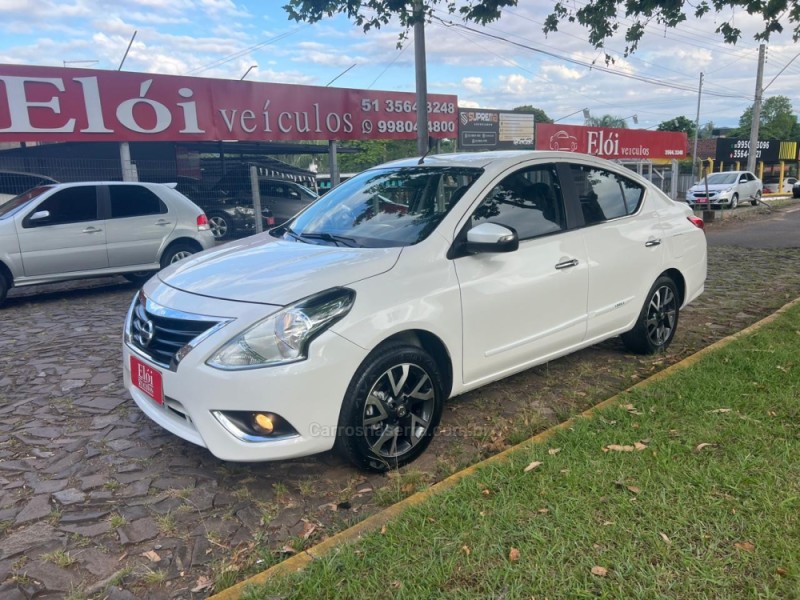 versa 1.6 16v flex unique 4p xtronic 2017 dois irmaos