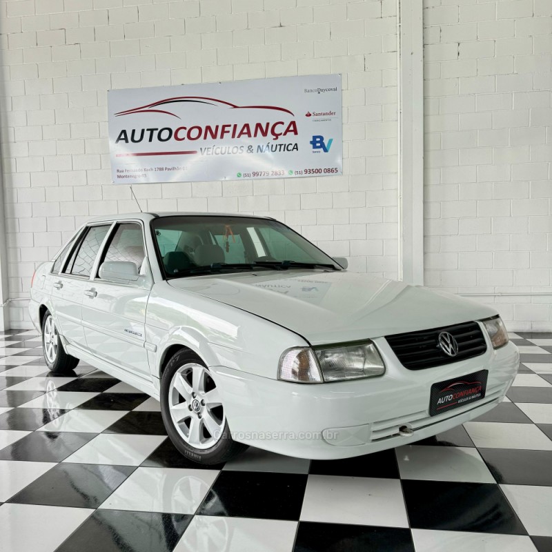 SANTANA 2.0 MI COMFORTLINE 8V GASOLINA 4P MANUAL - 2001 - MONTENEGRO