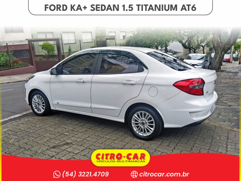 KA + 1.5 SEDAN TITANIUM 12 FLEX 4P AUTOMÁTICO - 2019 - CAXIAS DO SUL