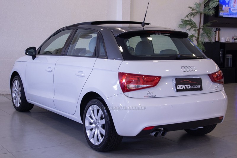 A1 1.4 TFSI SPORTBACK ATTRACTION 16V 122CV GASOLINA 4P S-TRONIC - 2013 - BENTO GONçALVES