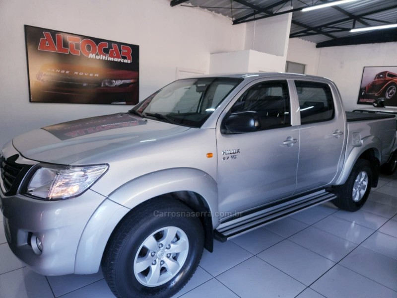 hilux 2.7 sr 4x2 cd 16v gasolina 4p automatico 2013 campo bom