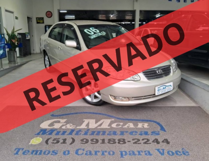 corolla 1.6 xli 16v gasolina 4p manual 2006 sao sebastiao do cai