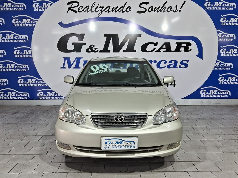 COROLLA 1.6 XLI 16V GASOLINA 4P MANUAL - 2006 - SãO SEBASTIãO DO CAí