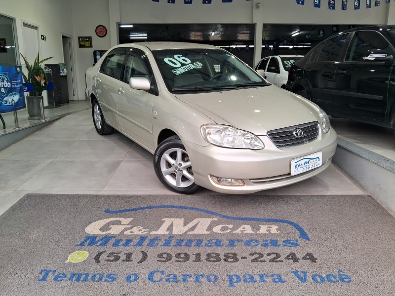 corolla 1.6 xli 16v gasolina 4p manual 2006 sao sebastiao do cai