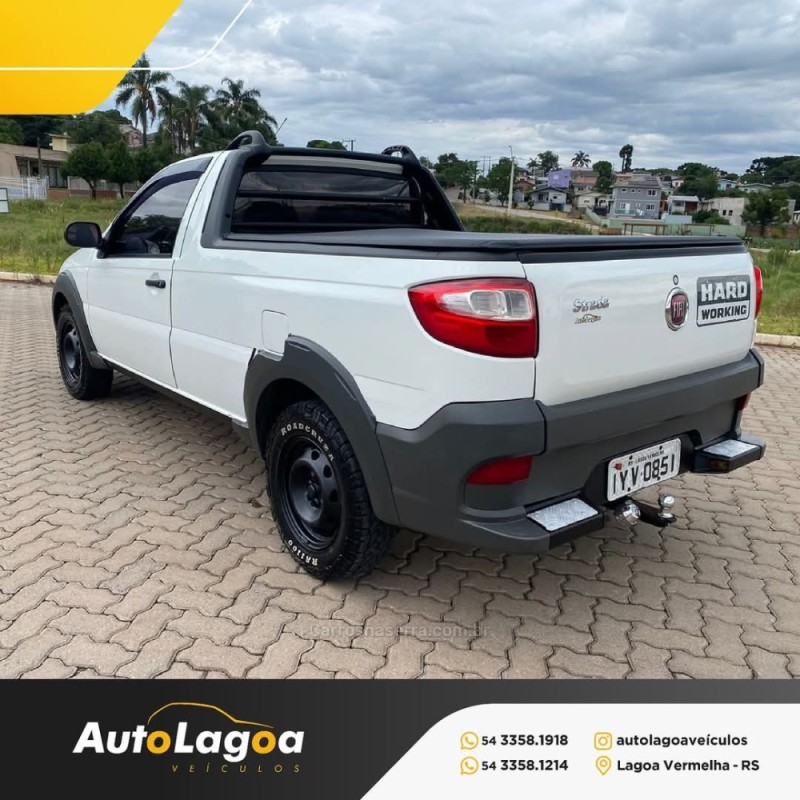 STRADA 1.4 MPI HARD WORKING CD 8V FLEX 2P MANUAL - 2019 - LAGOA VERMELHA