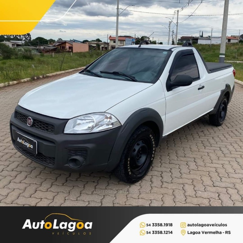 STRADA 1.4 MPI HARD WORKING CD 8V FLEX 2P MANUAL - 2019 - LAGOA VERMELHA