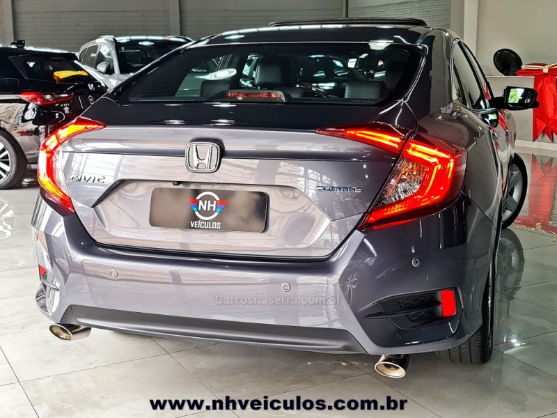 CIVIC 1.5 16V TOURING TURBO GASOLINA 4P AUTOMÁTICO - 2019 - NOVO HAMBURGO