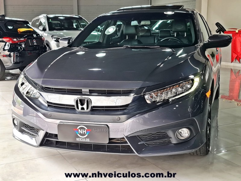 CIVIC 1.5 16V TOURING TURBO GASOLINA 4P AUTOMÁTICO - 2019 - NOVO HAMBURGO