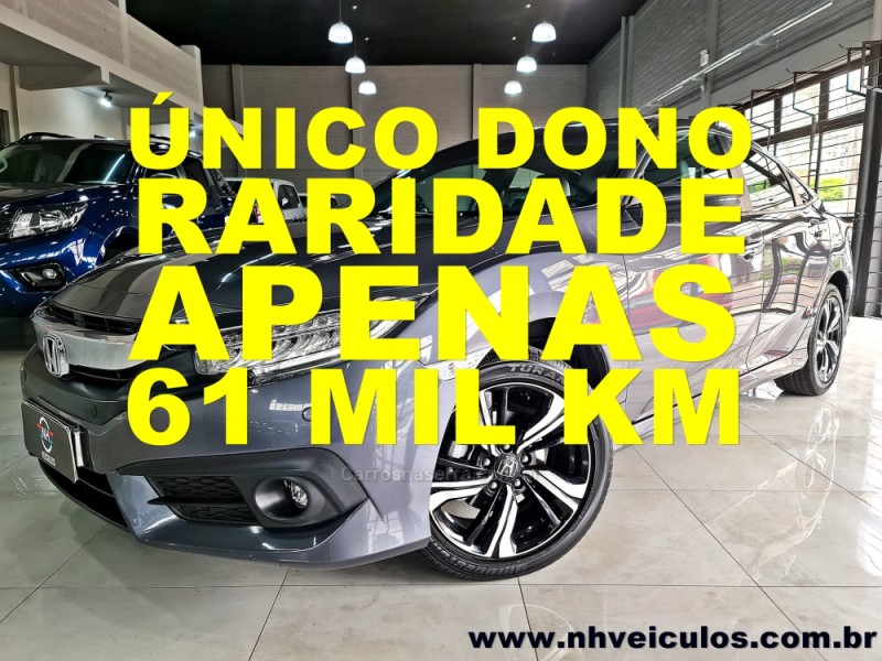 civic 1.5 16v touring turbo gasolina 4p automatico 2019 novo hamburgo