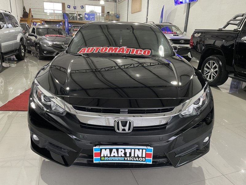 CIVIC 1.5 16V TOURING TURBO GASOLINA 4P AUTOMÁTICO - 2019 - CAXIAS DO SUL