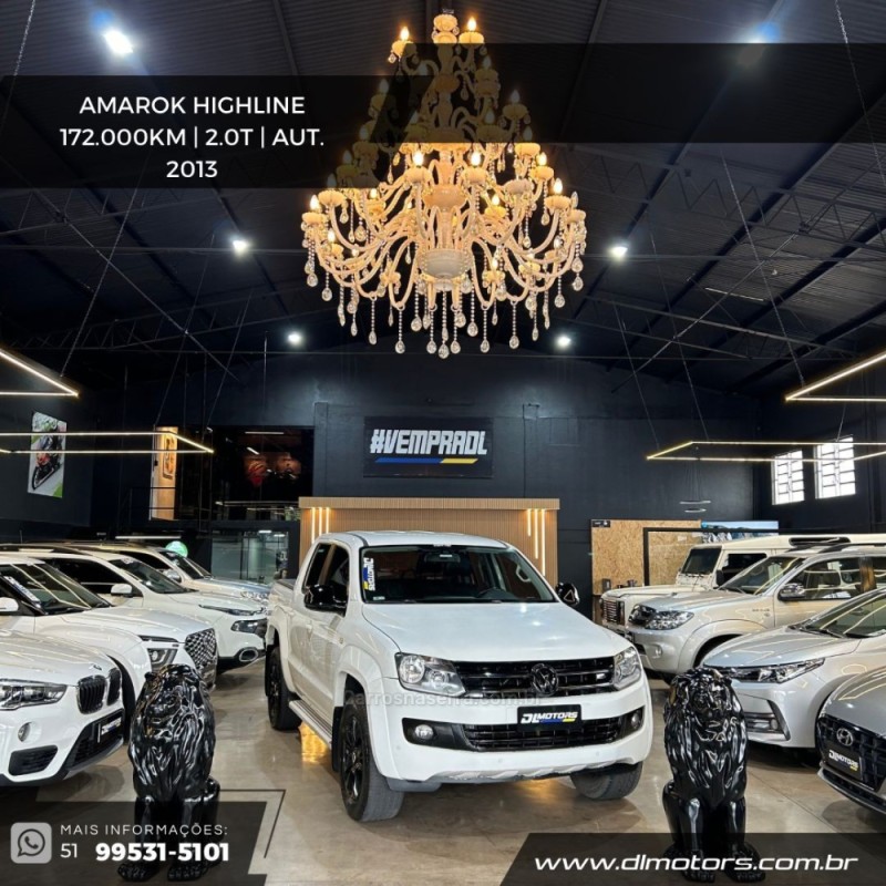 amarok 2.0 highline 4x4 cd 16v turbo intercooler diesel 4p automatico 2013 lajeado