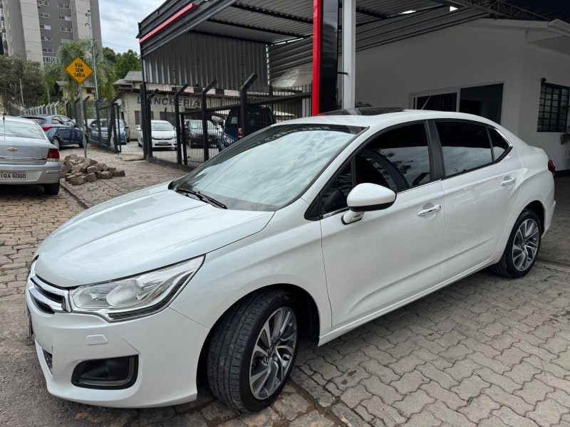 C4 LOUNGE 1.6 EXCLUSIVE 16V TURBO GASOLINA 4P AUTOMÁTICO - 2018 - CAXIAS DO SUL