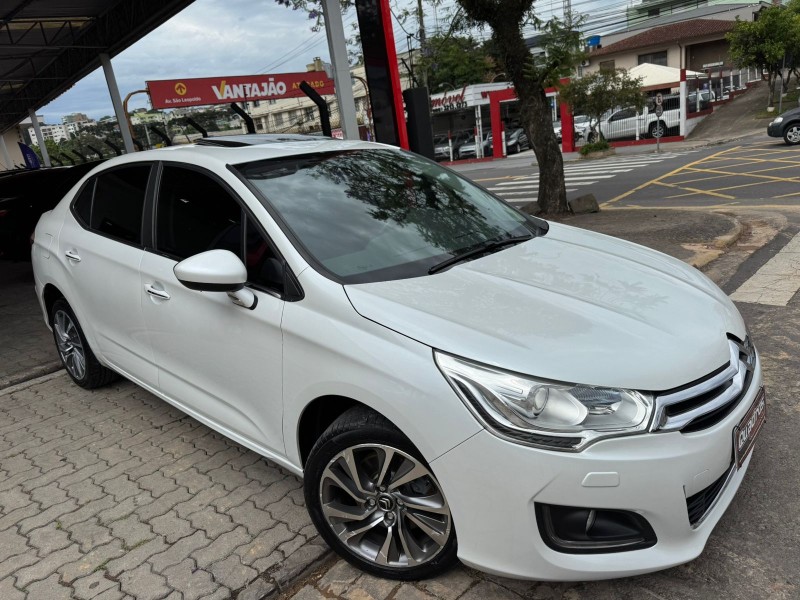 c4 lounge 1.6 exclusive 16v turbo gasolina 4p automatico 2018 caxias do sul