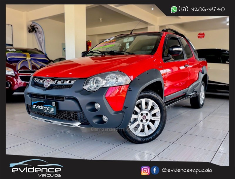 STRADA 1.8 MPI ADVENTURE LOCKER CD 16V FLEX 2P AUTOMATIZADO - 2013 - SAPUCAIA DO SUL