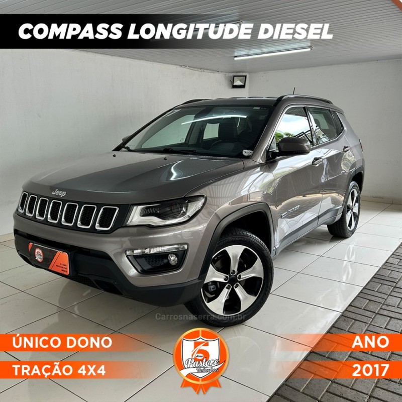 compass 2.0 16v diesel longitude 4x4 automatico 2017 vacaria