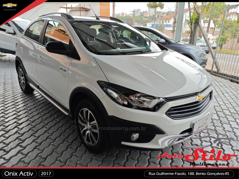 ONIX 1.4 MPFI ACTIV 8V FLEX 4P AUTOMÁTICO - 2017 - BENTO GONçALVES