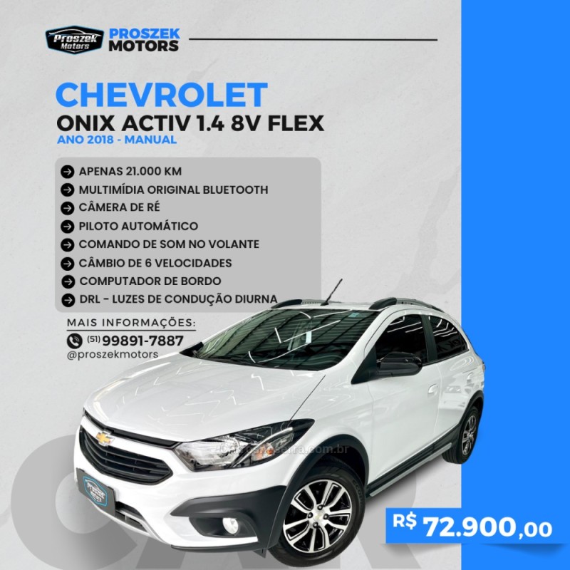 ONIX 1.4 MPFI ACTIV 8V FLEX 4P MANUAL