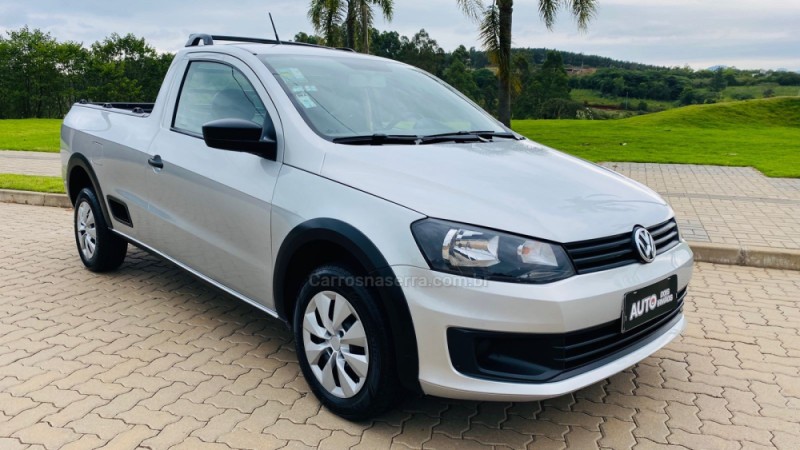 saveiro 1.6 mi trendline ce 8v flex 2p manual 2015 dois irmaos