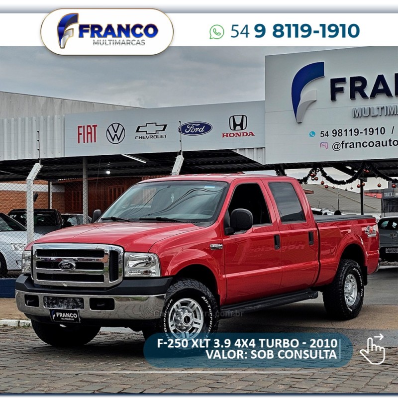 F-250 3.9 XLT MAX POWER 4X4 CD DIESEL 4P MANUAL