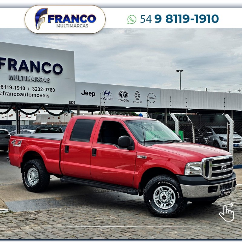 F-250 3.9 XLT MAX POWER 4X4 CD DIESEL 4P MANUAL - 2010 - VACARIA